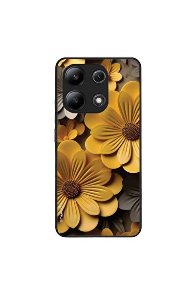 Sonique Θήκη 3D Flower Series για Xiaomi Redmi Note 13 4G Κίτρινο