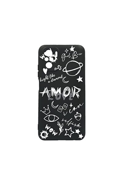 bestcase Λεπτή Θήκη Σιλικόνης 0.8MM, Συμβατή με Xiaomi Redmi Note 10S, Goth L...