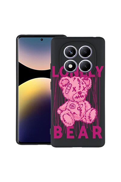 bestcase ¬Æ Husa pentru Xiaomi Redmi Note 14 Pro 4G, Teddy Bear Lonely, Slim ...