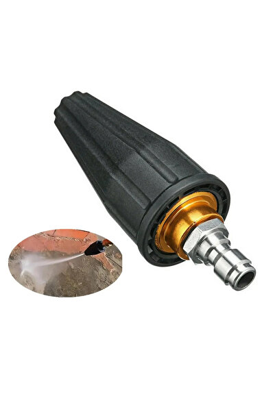 Choice black High Pressure Washer Jet Wash Dirt Blaster Rotating Turbo Nozzle...