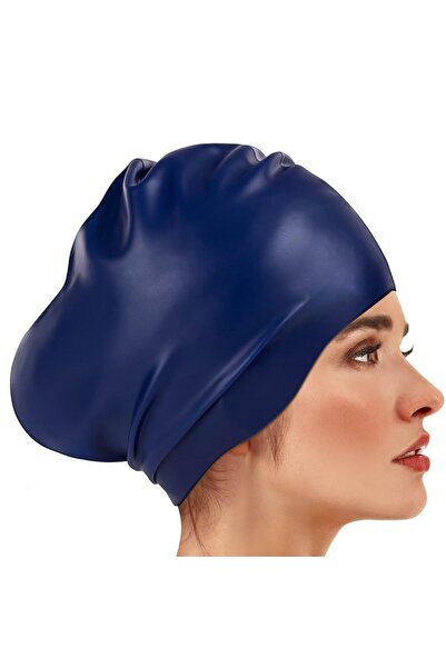 Choice9 Style 10 Elastic Silicone Swim Headgear Thicken Design Solid Color Wa...