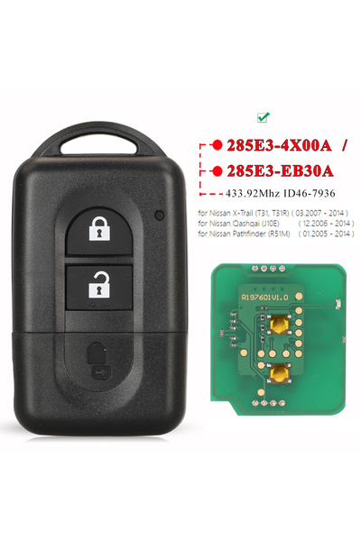Choice1 مفتاح تحكم عن بعد بدون مفتاح ID46 من jingyuqin بتردد 433 ميجاهرتز ID4...