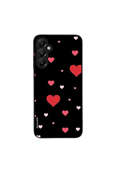 Sonique Θήκη Heart Series για Samsung Galaxy A05s 4G Μαύρο
