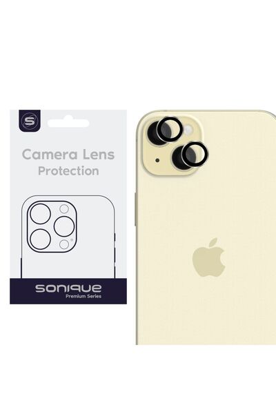 Sonique Camera Protection Lens Pro Apple iPhone 15 / iPhone 15 Plus Yellow