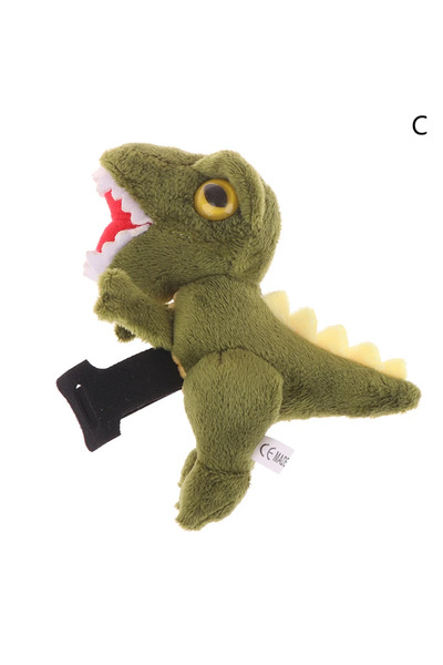 Choice1 zxccl28-Show teeth Dinosaur Bike Handlebar Ornament - Plush Stuffed A...