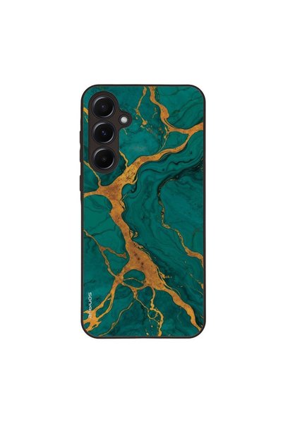 Sonique Θήκη Marble Series για Samsung Galaxy A55 5G Πράσινο