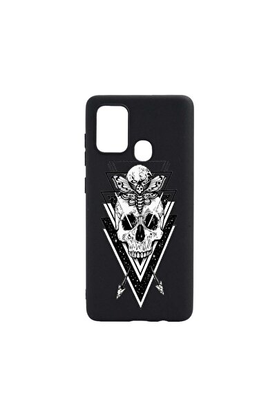 bestcase Husa Silicon Compatibila Cu Huawei P Smart 2020, Skull, rezistenta l...