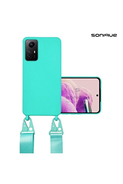 Sonique Θήκη Σιλικόνης με Strap CarryHang Xiaomi Redmi Note 12s Γαλάζιο