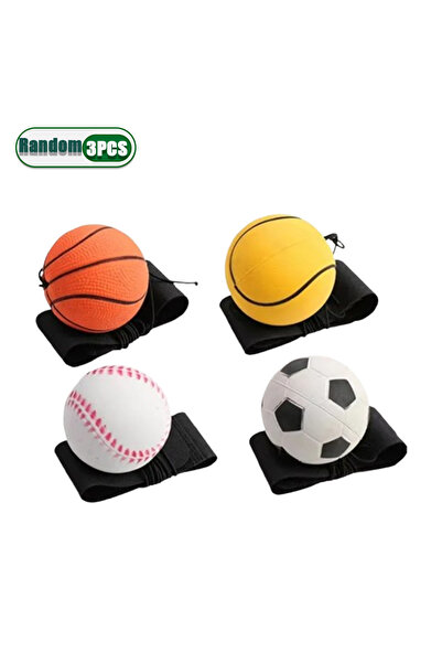 Choice1 Random-3PCS 1-20PCS Reaction Training Bouncy Ball Set with Wrist Stra...