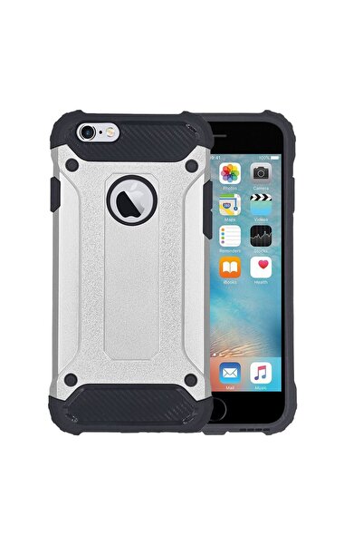Sonique Θήκη Heavy Armor Apple iPhone 6/6s Ασημί