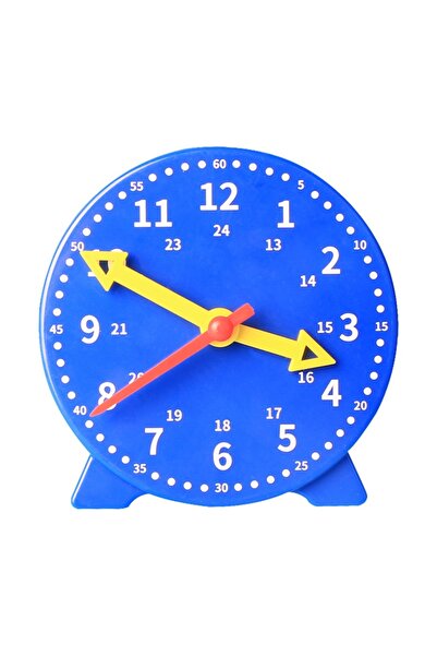 Choice Blue Children Clock Educational Toys Hour Minute Second Cognition Colo...