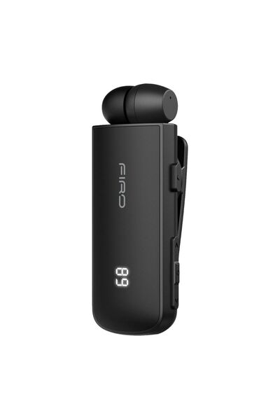 FIRO Ακουστικό Bluetooth H16 Retractable V5.2 Μαύρο