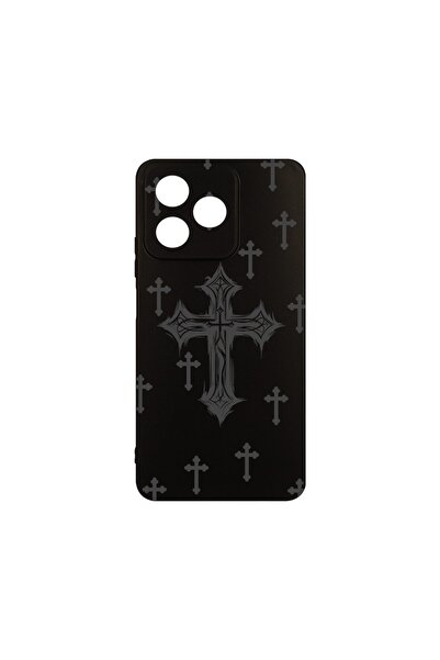 bestcase Θήκη για Xiaomi Redmi 13, Λεπτή σιλικόνης, Cross, Προστασία κάμερας,...