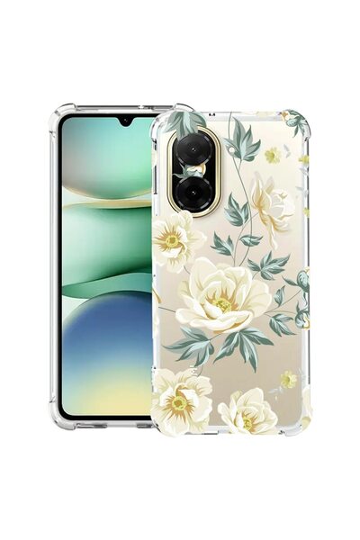 bestcase Αντικραδασμική θήκη για Xiaomi Redmi A5, Λουλούδια, 2030996 AS 126