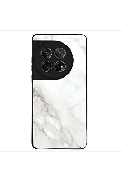 Sonique Θήκη Marble Series για OnePlus 12 5G Λευκό