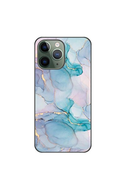OEM Husa compatibila cu Apple iPhone 11 Pro Silicon Gel Tpu Model Abstract Wa...