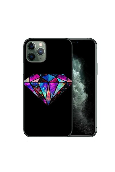OEM Husa compatibila cu Apple iPhone 11 Pro Max Silicon Gel Tpu Model Diamond...