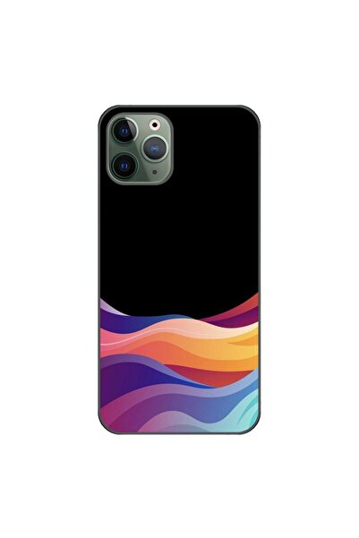 OEM Husa compatibila cu Apple iPhone 11 Pro Max Silicon Gel Tpu Model Neon Waves