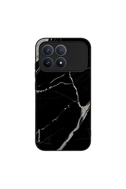 Sonique Θήκη Marble Series για Xiaomi Poco F8 Pro 5G Μαύρο