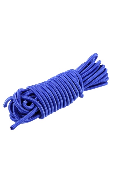 Choice8 Blue 5mm Elastic 5M/(4mm5mm)Nylon Braided Rope,Strong Elastic Bungee ...