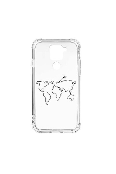 bestcase Противоударен силиконов калъф, съвместим с Xiaomi Redmi Note 9 4G, з...