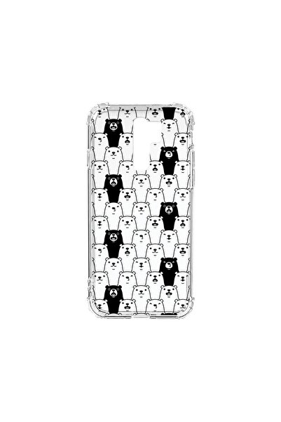 bestcase Противоударен калъф 1.5ММ, съвместим с Xiaomi Redmi 9, с десен на пл...