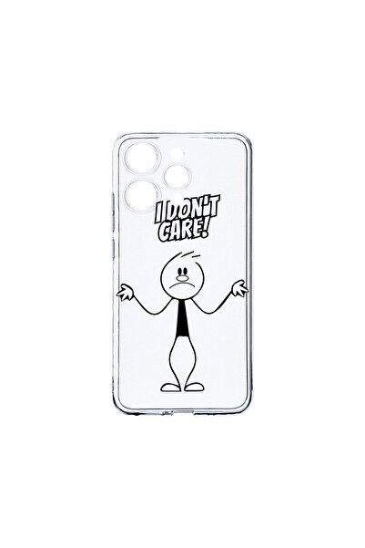 bestcase Прозрачен силиконов калъф 2ММ, Съвместим с Xiaomi Redmi 12 4G, Не ми...