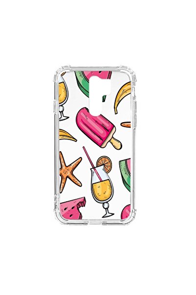 bestcase Husa Anti Shock Silicon Compatibila cu Xiaomi Redmi 9, Summer Orname...