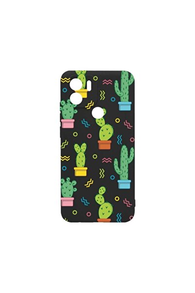 bestcase Λεπτή Θήκη Σιλικόνης 0.8MM, Συμβατή με Xiaomi Redmi A2 Plus, Κάκτος,...