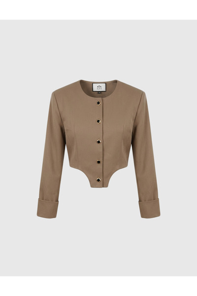 İLVİ Irelle Women's Camel Jacket