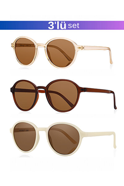 Kinary New Style Unisex Sunglasses with Uv400 Protection 1036 - 3-Piece Oppor...