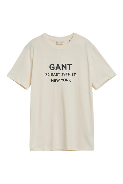 Gant Tricou bărbătesc cu mânecă scurtă și imprimeu grafic, mărimea M