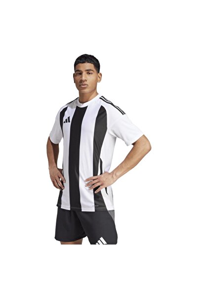 adidas Tricou de fotbal bărbătesc cu dungi 24, mărimea M