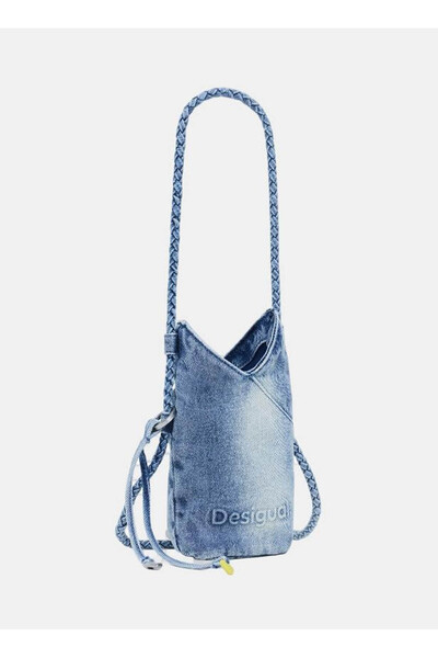 Desigual Mavi Kadın Omuz Çantası 26SAYD035005