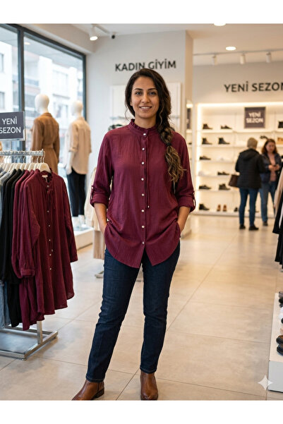 kadiş ÇİLEK KUMAŞ GÖMLEK TUNİK