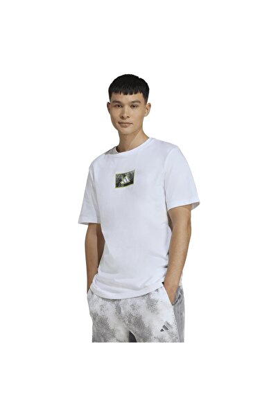 adidas Men's Short-Sleeve Camo Shape Graphic Tee S