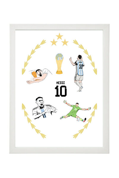 Boomah Accessories Lionel Messi and Argentina Story of Champion of World Post...