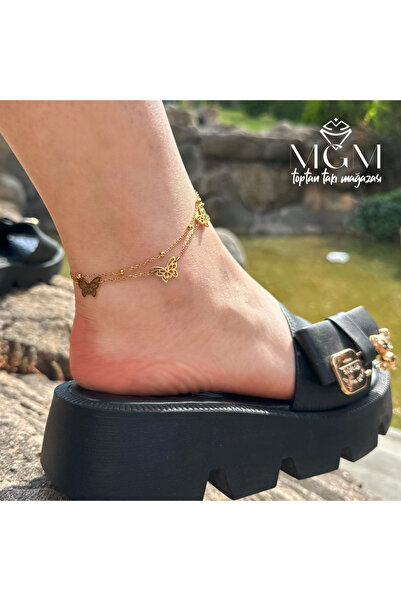 Twin Store Steel Anklet - Halhal0036