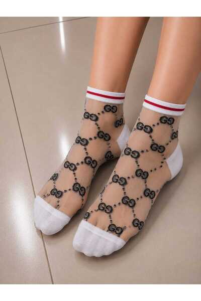 Nihomall20 Tulle Transparent Socks 3-Piece