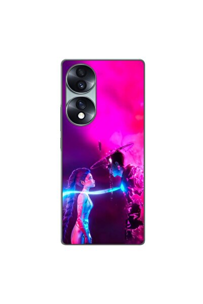 OEM Husa compatibila cu Honor 70 Silicon Gel Tpu Model KPop Demon Hunters Rum...