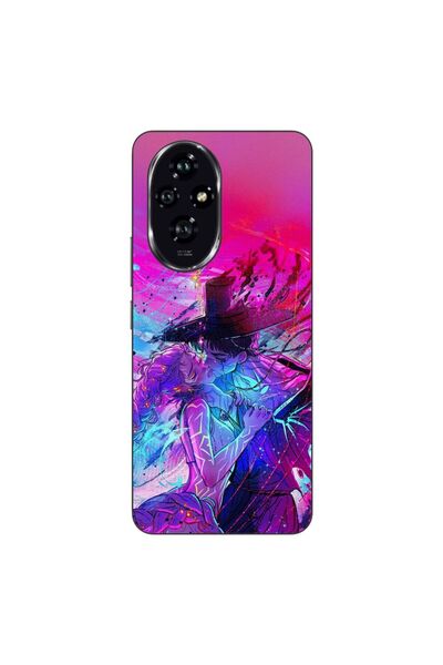 OEM Husa compatibila cu Honor 200 Silicon Gel Tpu Model KPop Demon Hunters Ru...