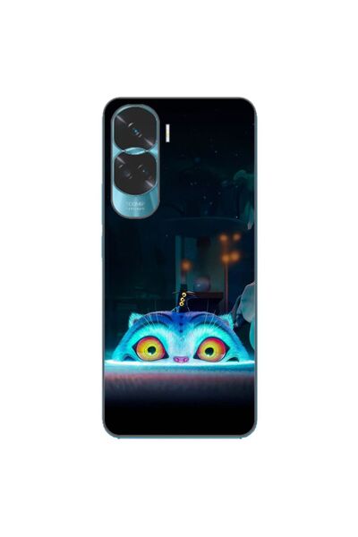 OEM Husa compatibila cu Honor 90 Lite 5G Silicon Gel Tpu Model KPop Demon Hun...