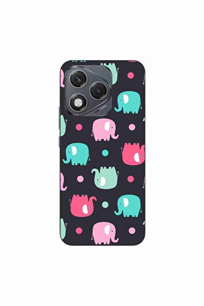 OEM Husa compatibila cu Honor 400 Lite Silicon Gel Tpu Model Pattern Elefant