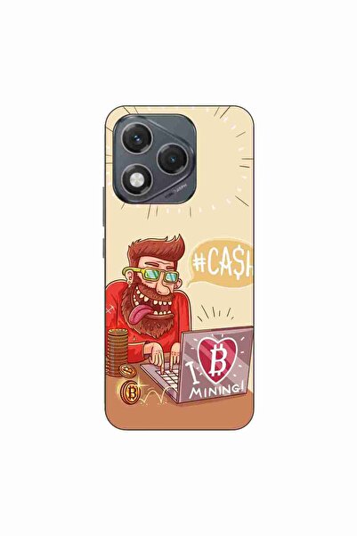 OEM Husa compatibila cu Honor 400 Lite Silicon Gel Tpu Model BTC Mining
