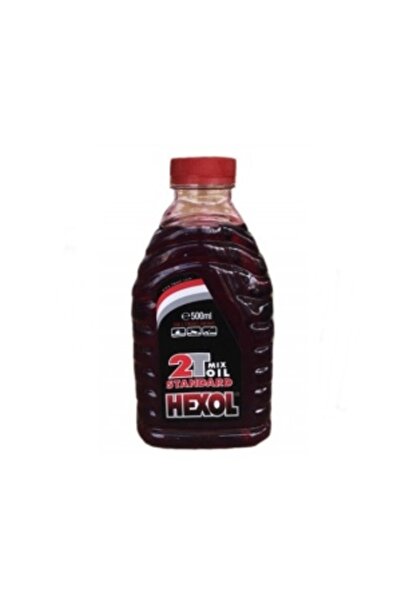 Hexol Ulei pentru amestec 2T Rosu Standard – 0.5L