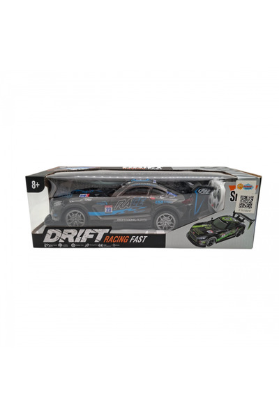 BBYTOYS 2.4G Kumandalı Şarjlı Drift Arabası – Duman Efektli Işıklı Uzaktan Ku...