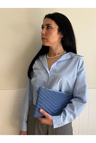 lalettobags Women's Embossed Portfolio & Clutch Bag