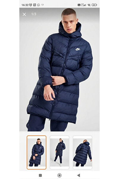 Nike Sportswear Windrunner Storm-Fit PrimaLoft® Full-Zip Hoodie Erkek Parka A...