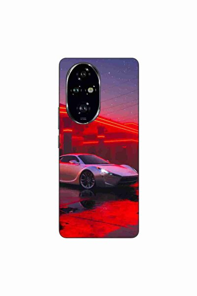 OEM Husa compatibila cu Honor 200 Pro Silicon Gel Tpu Model Future Car