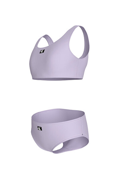 Calvin Klein Lila Kız Çocuk Bikini Takım KY0KY00093W0F